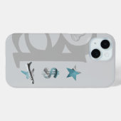 RICH iPhone Cases Trend Abstract Blue Ocean (Achterkant (horizontaal))