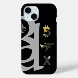 RICH iPhone Cases Trend Abstracte Kunst Zwart Wit