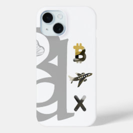 RICH iPhone Cases Trend Abstracte Kunst Zwart Wit