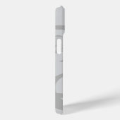 RICH iPhone Cases Trend Abstracte Kunst Zwart Wit (Achterkant / Rechts)