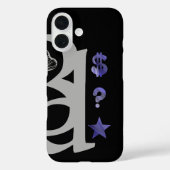 RICH iPhone Cases Trend Abstracte Lavendel Violet (Achterkant)