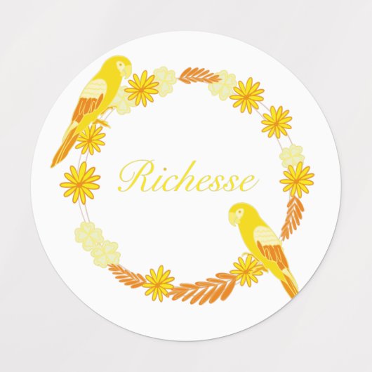 RICH LABELS (Design 1)