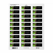 Rich Landscape Lawn Care Business Etiket (Full Sheet)