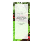 Rich Landscape Lawn Care Business Reclamekaart (Achterkant)