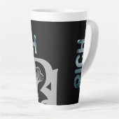 RICH Latte Mok Abstract interieur Blue Ocean (Rechterhoek)