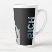 RICH Latte Mok Abstract interieur Blue Ocean (Rechts)