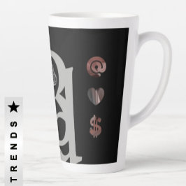 RICH Latte Mok Abstracte Trend Interieur Decor Zwa