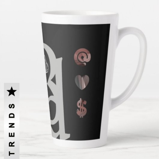 RICH Latte Mok Abstracte Trend Interieur Decor Zwa