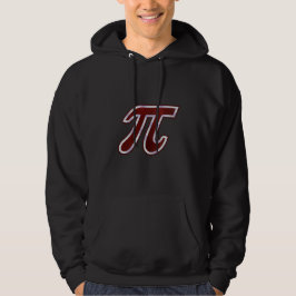 Rich Mahogany Pi Hoodie