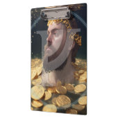 Rich Man Rune Clipboard |Feoh Fehu Viking Anglo Klembord (Links)