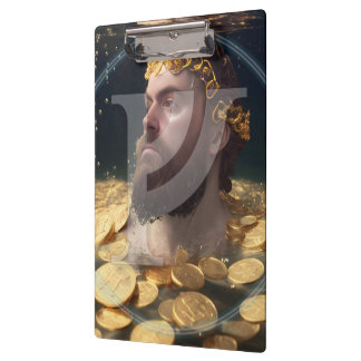 Rich Man Rune Clipboard |Feoh Fehu Viking Anglo Klembord