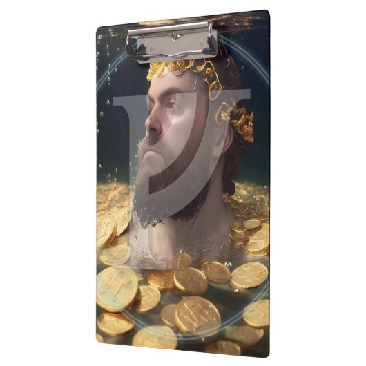 Rich Man Rune Clipboard |Feoh Fehu Viking Anglo Klembord (Links)