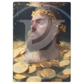 Rich Man Rune Clipboard |Feoh Fehu Viking Anglo Klembord (Achterkant)