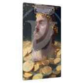 Rich Man Rune Clipboard |Feoh Fehu Viking Anglo Klembord (Rechts)