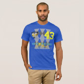 Rich MF Play Cricket All Day Funny Birthday Sports T-shirt (Voorkant volledig)