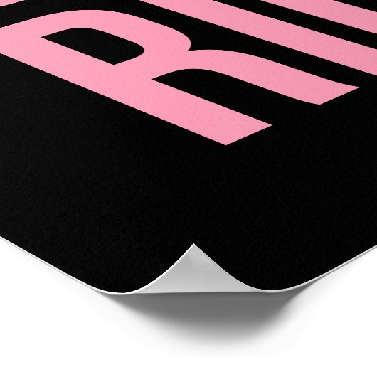 Rich Money Quottes Poster Roze Black (Hoek)