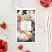 Rich Moody Floral Elegant Wedding Servet (Insitu)
