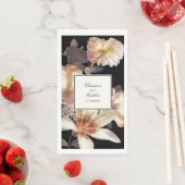 Rich Moody Floral Elegant Wedding Servet (Insitu)