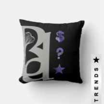 RICH Pillow Abstract Home Trend Lavendel Violet