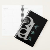 RICH Planner Trend Abstracte Kunst Zwart Wit Groen (Display)