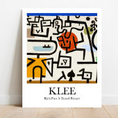 Rich Port A Travel Afbeelding van Paul Klee Poster