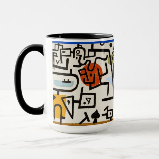 Rich Port (een reis afbeelding, 1938) door Paul Kl Mok (Links)