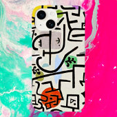 Rich Port Paul Klee-geïnspireerde Abstracte kunst Case-Mate iPhone Case