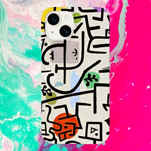 Rich Port Paul Klee-geïnspireerde Abstracte kunst Case-Mate iPhone Case