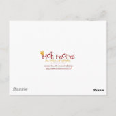 Rich Recipipes SUMPTUOUS STRAWBERRY ANGEL Briefkaart (Achterkant)