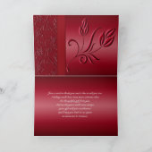 Rich Red Dank je kaart (Binnen)