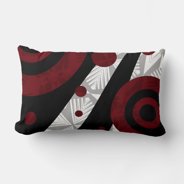 Rich Red Rumble Kussen (Voorkant)