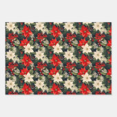 Rich Reds & Cream  kerstcoördinaten 3 Inpakpapier Vel (Voorkant)