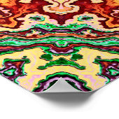 Rich Reds Mandala Poster (Hoek)