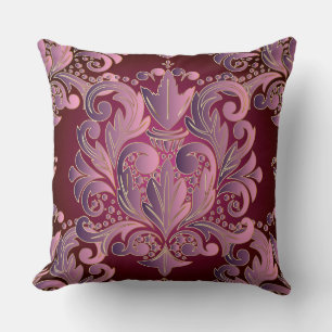 Rich Roos Elegant Damask Decorative Pillow Kussen