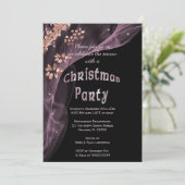 Rich Roos Gold Nuggets Christmas Glitter Kaart (Staand voorkant)