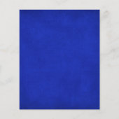 RICH ROYAL DEEP BLUE VELVET GRUNGE PAPIER CANVAS T FLYER (Voorkant)