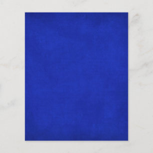 RICH ROYAL DEEP BLUE VELVET GRUNGE PAPIER CANVAS T FLYER