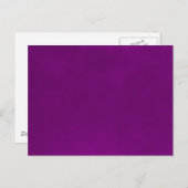 RICH ROYAL PAARS LUXURY GRAPE TEXTURES TEMP BRIEFKAART (Voorkant / Achterkant)