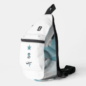 RICH Sling Bag Trend Abstract Blue Ocean (Rechterhoek)