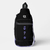 RICH Slingtas Trend Abstract Lavendel Violet Sling Bag (Voorkant)