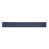 Rich Solid Navy Blue Satin 3" lint (Voorkant)