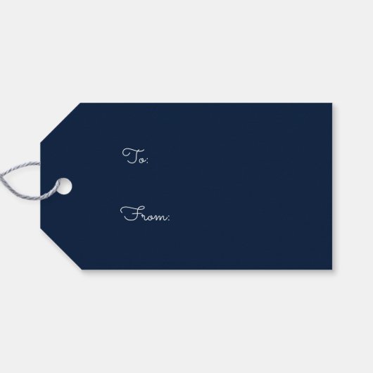 Rich Tartan Cadeaulabel (Achterkant Horizontaal)