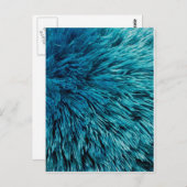 Rich Turquoise Briefkaart (Voorkant / Achterkant)