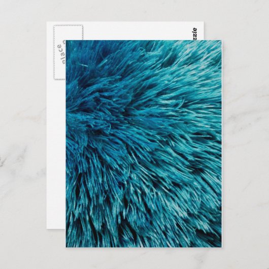 Rich Turquoise Briefkaart (Voorkant / Achterkant)