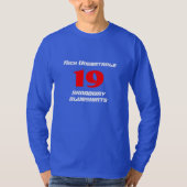 Rich Unbeatable Broadway Blueshirts T-shirt (Voorkant)