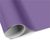 Rich Violet Amethyst Paarse effen kleur Cadeaupapier (Rol Hoek)