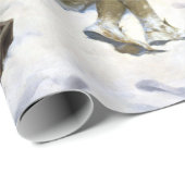 Richard Bormeister Children in the Snow Cadeaupapier (Rol Hoek)