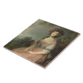 Richard Brinsley Sheridan, 1785-87 Tegeltje (Zijkant)