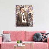 Richard Burton Portrait Painting Old Hollywood Canvas Afdruk (Insitu (Woonkamer))