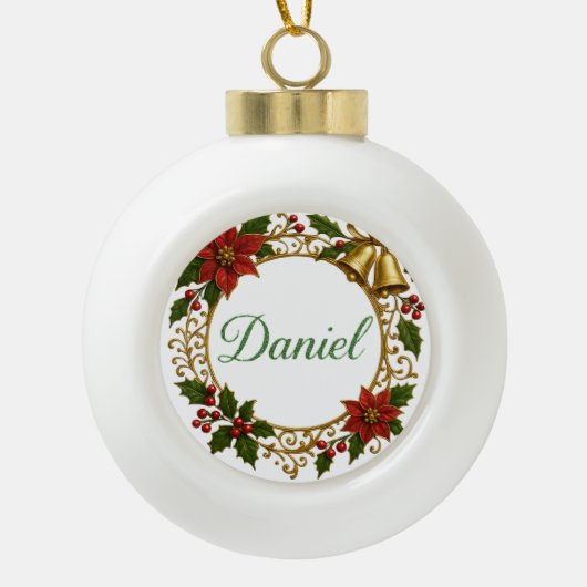 Richard Christmas Ball Ornament – Keepsake (Voorkant)